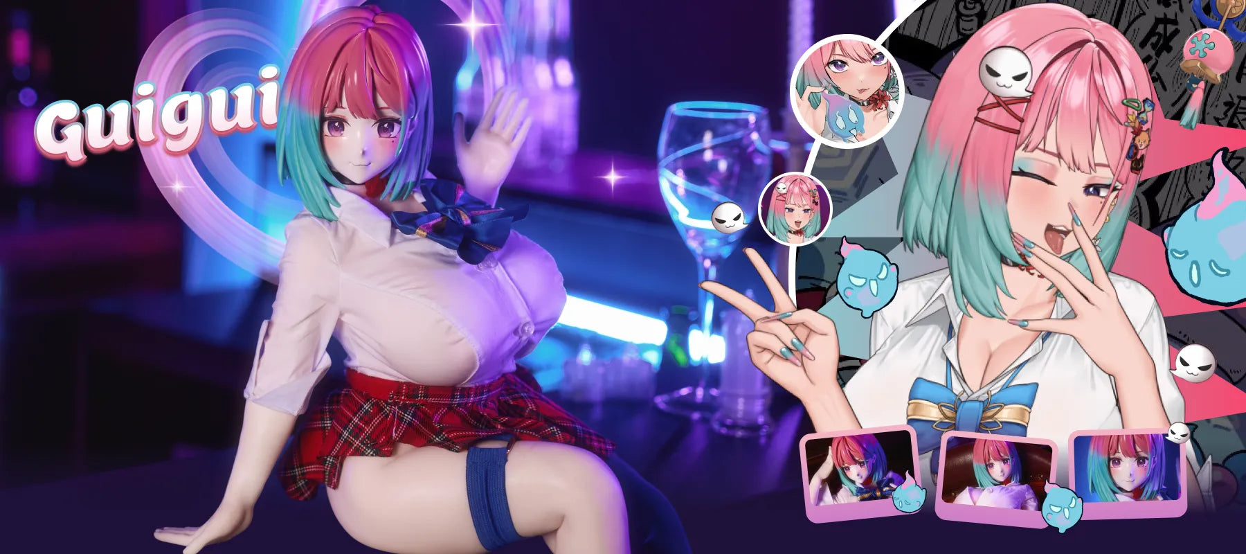 MRL × Reiyu GuiGui Futanari Sex Doll